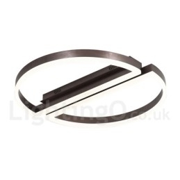 Designer Touch Decorative Round Modern Comtemporary Alumilium Ceiling Light Flush Mount Light with Remoter Dimmer Also Can Be Used As Wall Light