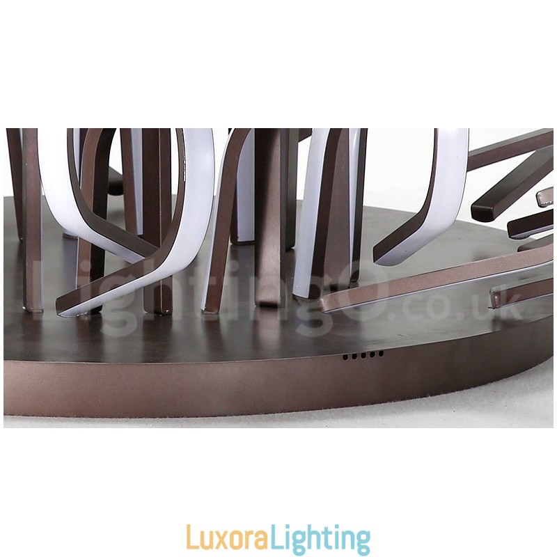 Designer Touch Decorative Bird's Nest Dimmable Modern Comtemporary Alumilium Flush Mount Ceiling Light Also Can Be Used As Wall Light