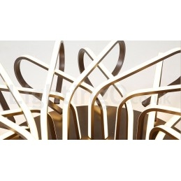 Designer Touch Decorative Bird's Nest Dimmable Modern Comtemporary Alumilium Flush Mount Ceiling Light Also Can Be Used As Wall Light