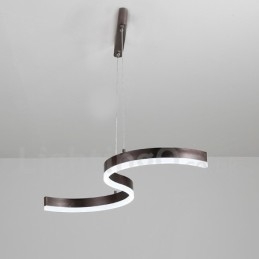 Designer Touch Decorative Dimmable Linear Pendant Light with Remote Control Modern Design