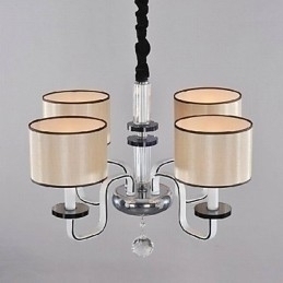 Designer Touch Decorative Modern Minimalist Chandelier Lighting Cloth Art Crystal Chandelier