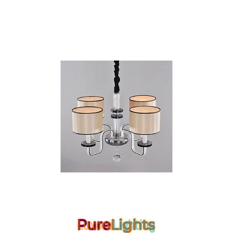 Designer Touch Decorative Modern Minimalist Chandelier Lighting Cloth Art Crystal Chandelier