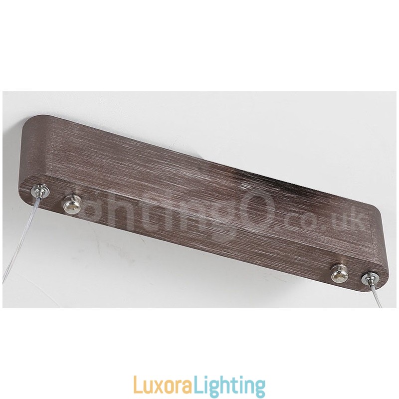 Designer Touch Decorative Dimmable Linear Pendant Light with Remote Control Modern Design