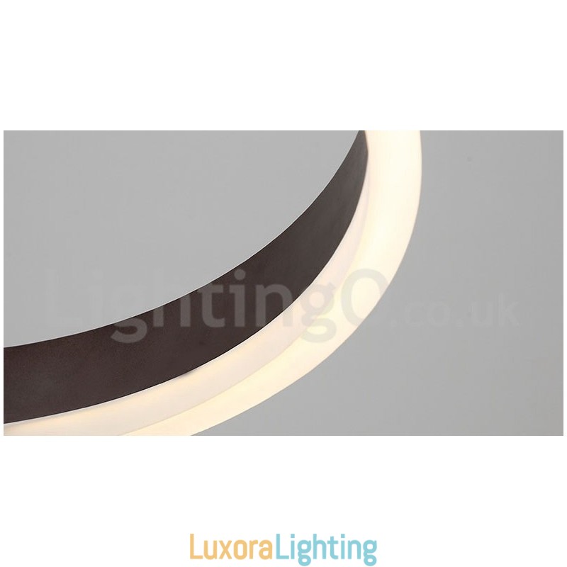 Designer Touch Decorative Dimmable Linear Pendant Light with Remote Control Modern Design