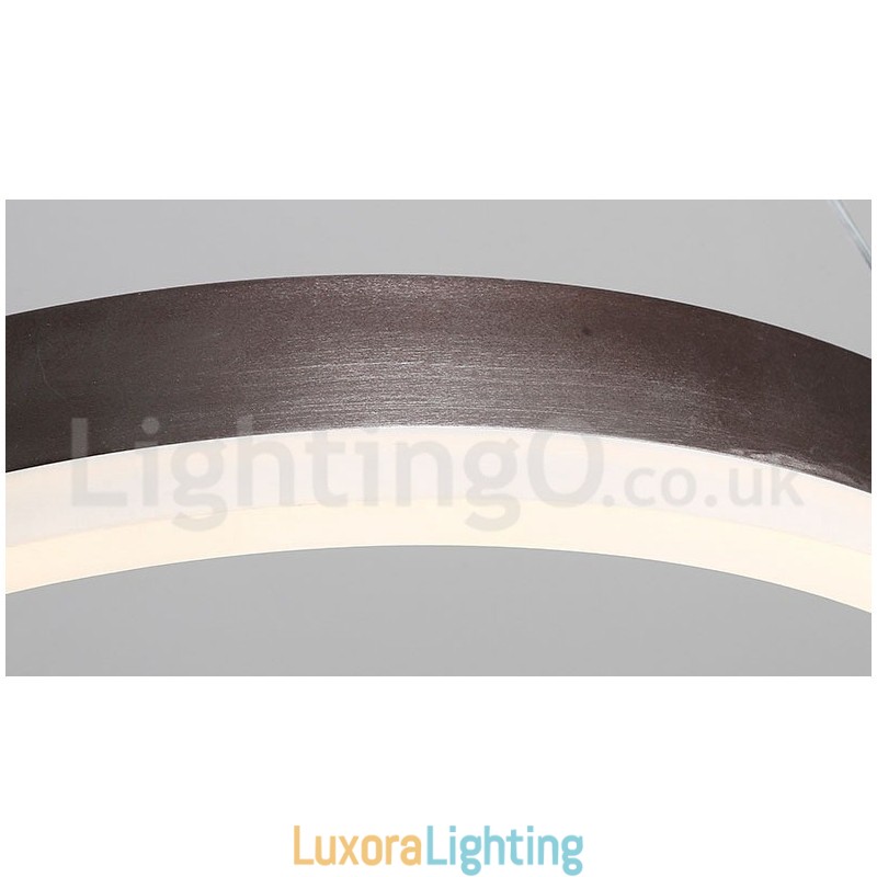 Designer Touch Decorative Dimmable Linear Pendant Light with Remote Control Modern Design