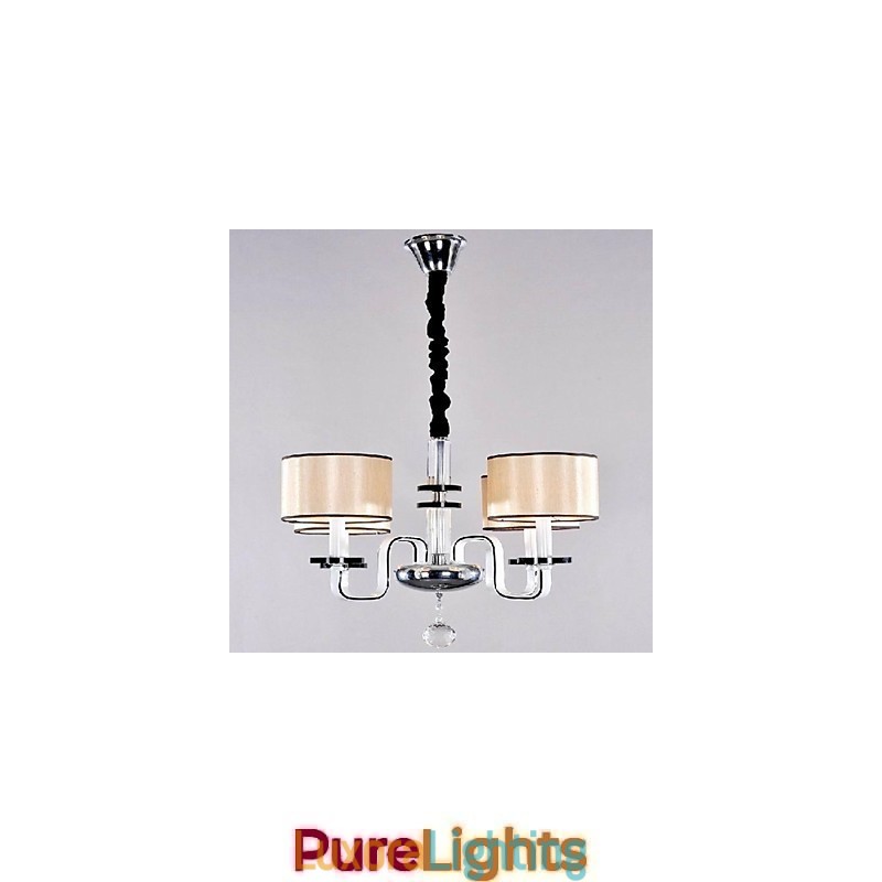 Designer Touch Decorative Modern Minimalist Chandelier Lighting Cloth Art Crystal Chandelier