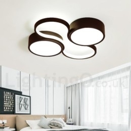Designer Touch Decorative Dimmable Modern Comtemporary Alumilium Ceiling Light Flush Mount Lamp Also Can Be Used As Wall Light