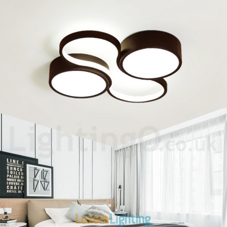 Designer Touch Decorative Dimmable Modern Comtemporary Alumilium Ceiling Light Flush Mount Lamp Also Can Be Used As Wall Light