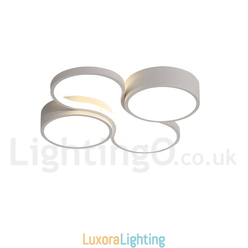 Designer Touch Decorative Dimmable Modern Comtemporary Alumilium Ceiling Light Flush Mount Lamp Also Can Be Used As Wall Light