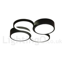 Designer Touch Decorative Dimmable Modern Comtemporary Alumilium Ceiling Light Flush Mount Lamp Also Can Be Used As Wall Light