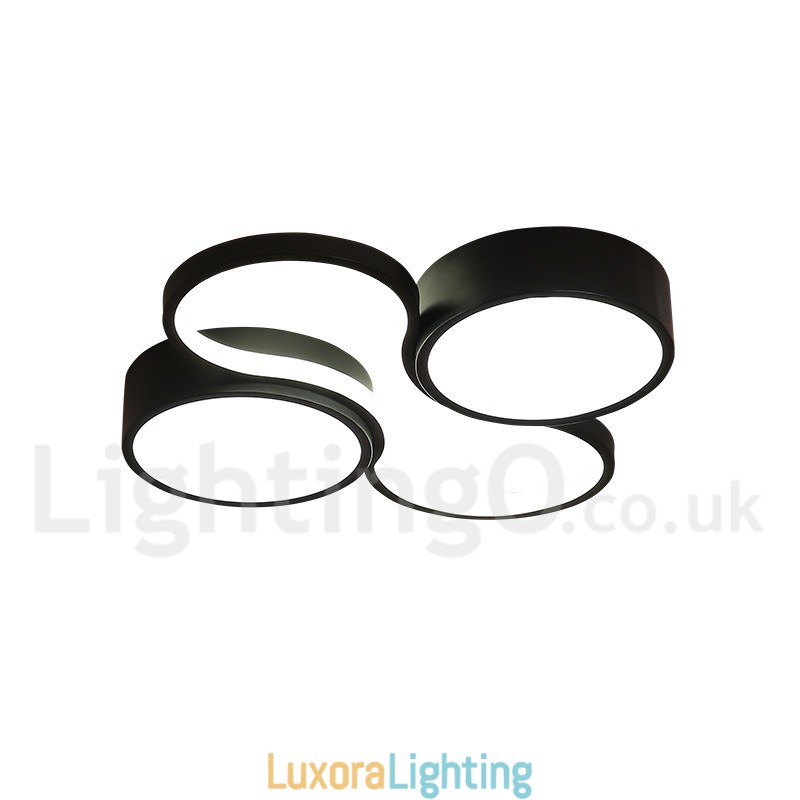 Designer Touch Decorative Dimmable Modern Comtemporary Alumilium Ceiling Light Flush Mount Lamp Also Can Be Used As Wall Light