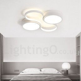 Designer Touch Decorative Dimmable Modern Comtemporary Alumilium Ceiling Light Flush Mount Lamp Also Can Be Used As Wall Light
