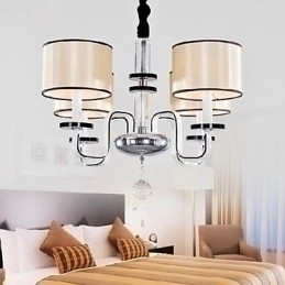 Designer Touch Decorative Modern Minimalist Chandelier Lighting Cloth Art Crystal Chandelier
