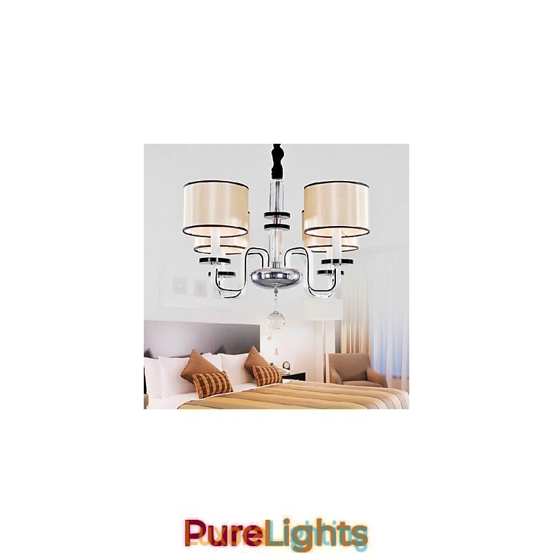 Designer Touch Decorative Modern Minimalist Chandelier Lighting Cloth Art Crystal Chandelier