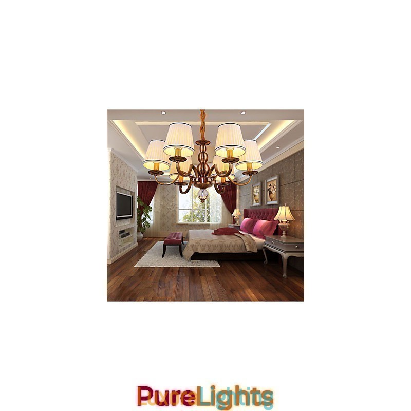 Designer Touch Decorative Chandelier Modern Contemporary Metal