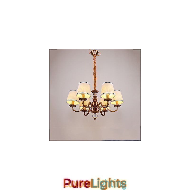 Designer Touch Decorative Chandelier Modern Contemporary Metal