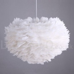 Designer Touch Decorative Multi Colours Feather Chandelier Modern Contemporary Pendant Light