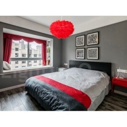 Designer Touch Decorative Multi Colours Feather Chandelier Modern Contemporary Pendant Light