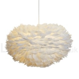 Designer Touch Decorative Multi Colours Feather Chandelier Modern Contemporary Pendant Light
