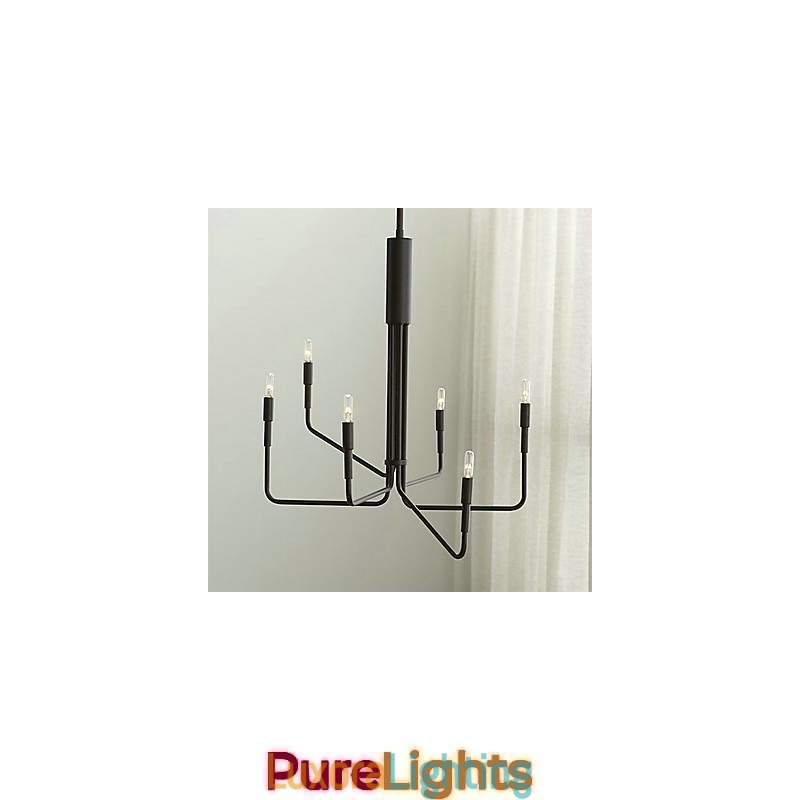 Designer Touch Decorative Country Painting Metal Chandelier