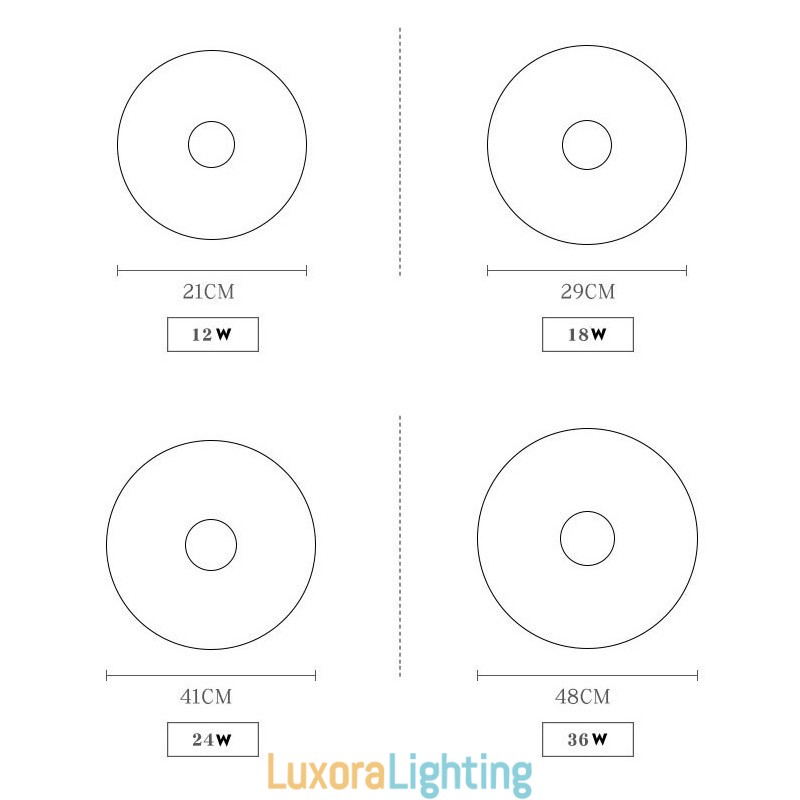 Designer Touch Decorative Dimmable Ultra thin Round Wood Ceiling Light with Acrylic Shade Ceiling Lamp Nordic Style