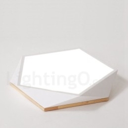 Designer Touch Decorative Dimmable Macaron Multi Colours Wood Ceiling Light with Acrylic Shade Ceiling Lamp Nordic Style