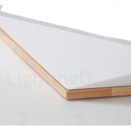 Designer Touch Decorative Dimmable Macaron Multi Colours Wood Ceiling Light with Acrylic Shade Ceiling Lamp Nordic Style