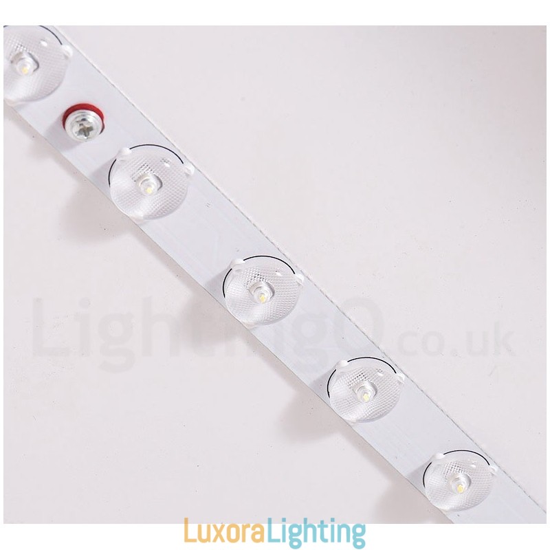 Designer Touch Decorative Dimmable Macaron Multi Colours Wood Ultra thin Ceiling Light with Acrylic Shade Ceiling Lamp Nordic Style