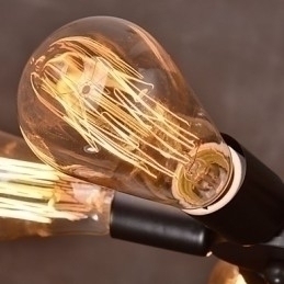 Designer Touch Decorative Pendant Light 4 Lights Country Style Wrought Iron