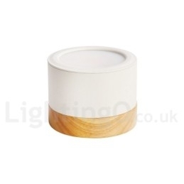 Designer Touch Decorative Wood Modern Design Mini Ceiling Light with Acrylic Shade Special for Also Can be Used as Wall Light