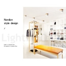 Designer Touch Decorative Wood Modern Design Mini Ceiling Light with Acrylic Shade Special for Also Can be Used as Wall Light