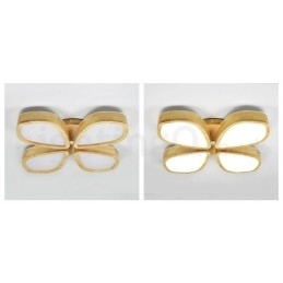 Designer Touch Decorative Wood Petal Ceiling Light with Acrylic Shade Ceiling Lamp Nordic Style