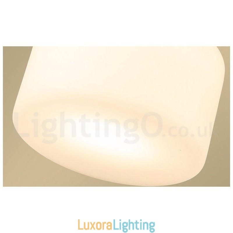 Designer Touch Decorative Retro Vintage Flush Mount Ceiling Light with Shade