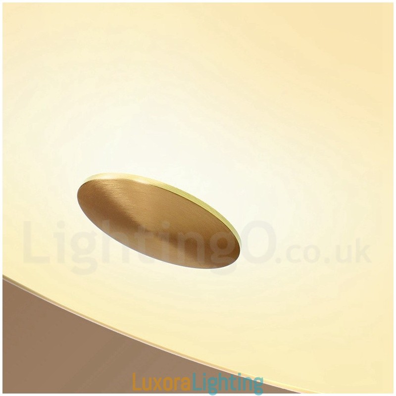 Designer Touch Decorative Retro Vintage Flush Mount Ceiling Light with Glass Shade