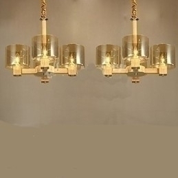 Designer Touch Decorative Fashion Pendant lamp Table Wooden Glass Cover