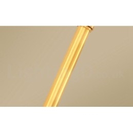 Designer Touch Decorative Pure Brass Simple Rustic Retro Vintage Brass Pendant Light with Fabric Shade