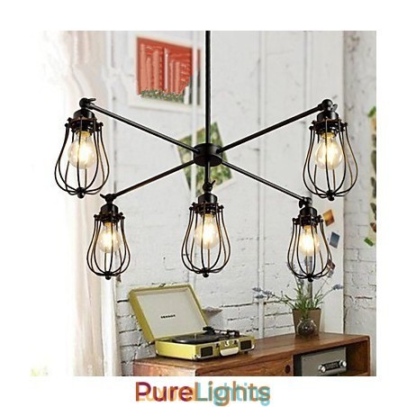 Designer Touch Decorative Chandelier Mini Style Modern Contemporary Metal