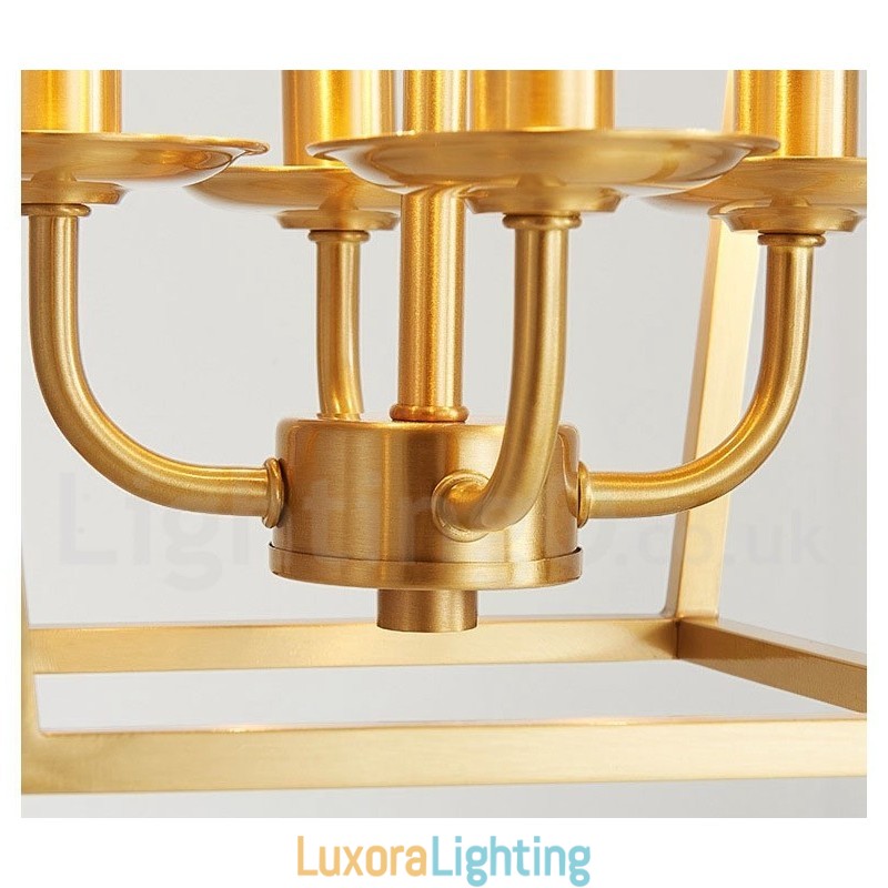 Designer Touch Decorative Pure Brass Rustic Lodge Nordic Style Pendant Light