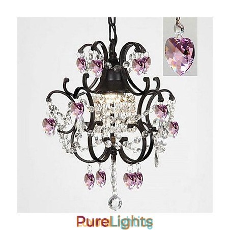 Designer Touch Decorative Traditional Classic Crystal Painting Metal Chandelier