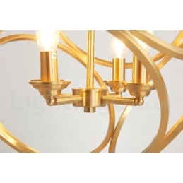 Designer Touch Decorative Pure Brass Rustic Lodge Nordic Style Pendant Light