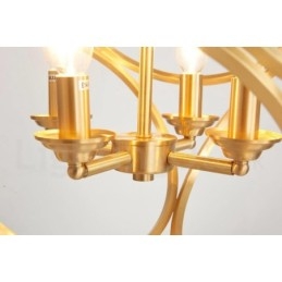 Designer Touch Decorative Pure Brass Rustic Lodge Nordic Style Pendant Light