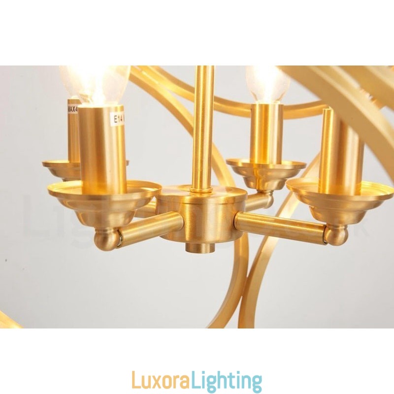 Designer Touch Decorative Pure Brass Rustic Lodge Nordic Style Pendant Light