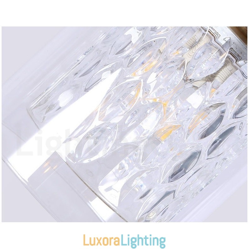 Designer Touch Decorative Pure Brass Rustic Lodge Nordic Style Pendant Light with Glass Shade