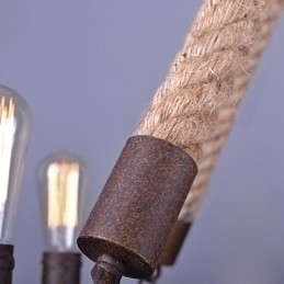 Designer Touch Decorative Vintage Rope Pendant Light Loft Creative Industrial Lamp American Style Decoration