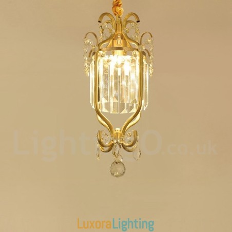 Designer Touch Decorative Pure Brass Rustic Lodge Nordic Style Flush Mount Crystal Ceiling Lights