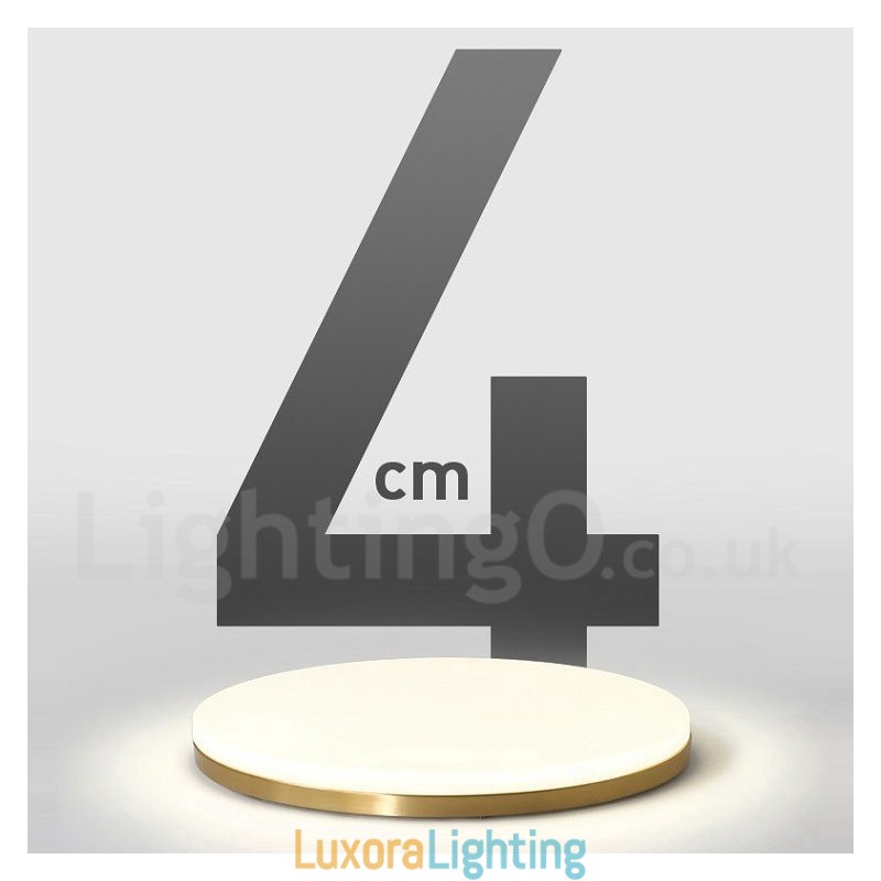 Designer Touch Decorative Brass Ultra Thin Round Dimmable Modern Contemporary Nordic Style Flush Mount Ceiling Lights with Acrylic Shade Also Can Be Used As Wall Light