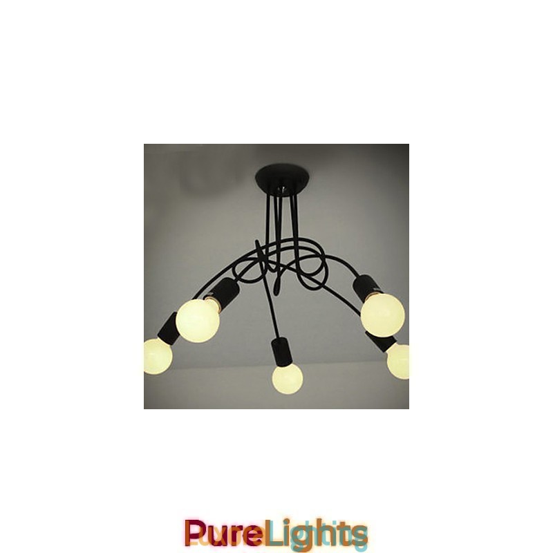 Designer Touch Decorative Modern Contemporary Painting Metal Chandelier