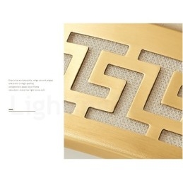 Designer Touch Decorative Round Pure Brass Modern Contemporary Nordic Style Flush Mount Ceiling Light with Acrylic Shade