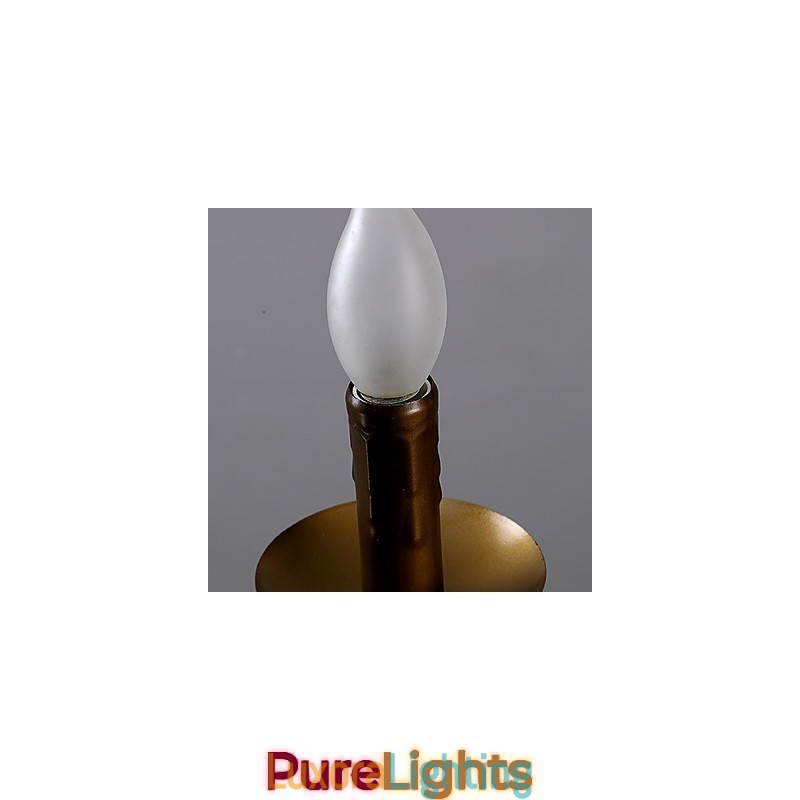 Designer Touch Decorative Retro 1 Lamp Hemp Rope Chandelier Retro Country Style