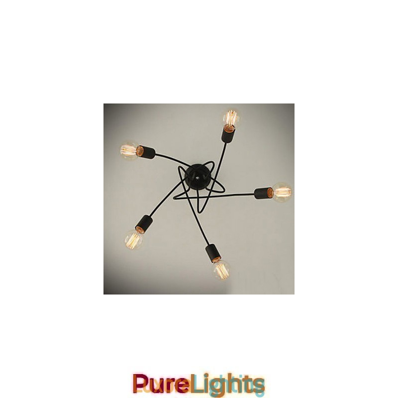 Designer Touch Decorative Modern Contemporary Painting Metal Chandelier